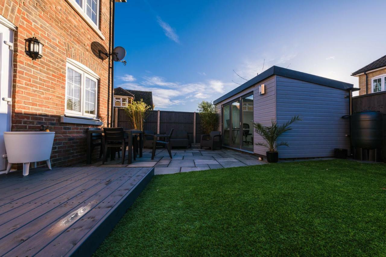 Riverside Stays, Modern House Stays, Shefford, Bedfordshire Luaran gambar